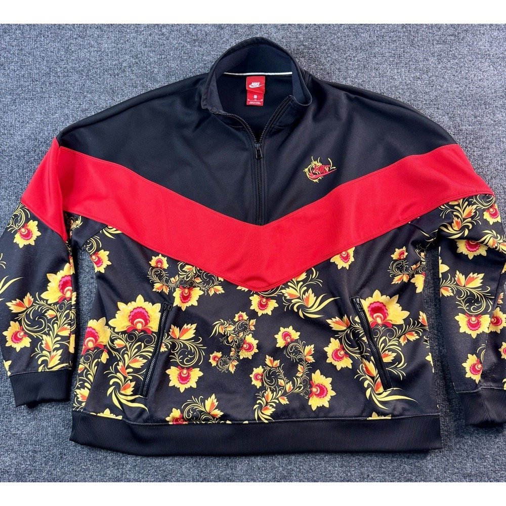 Nike Sportswear Floral Track Jacket Women's XL